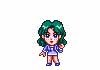Michiru Kaio vs Sailor Neptune gif