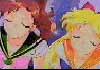 Sailor Jupiter and Sailor Venus gif